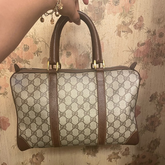 Gucci vintage GG Boston Bag - Picture 1 of 13